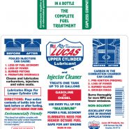 مکمل انژکتور شور چند کاره لوکاس Fuel Treatment