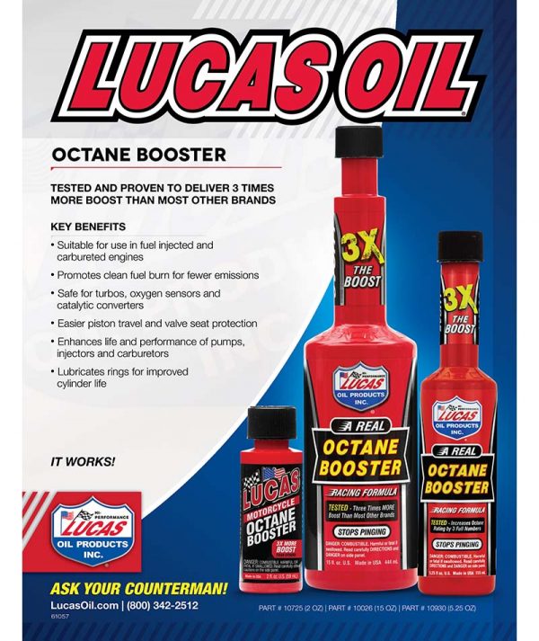 اکتان بوستر 3x لوکاس Lucas Octane Booster